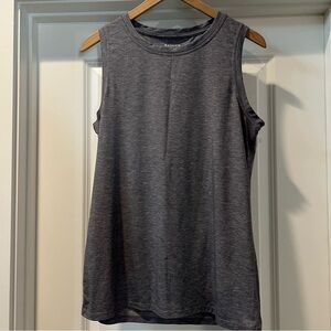 Athleta Gray Women's Muscle Tank Top Size Medium